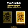 Kit d'éclairage télécommande compatible avec Lego 31215 Vincent van Gogh - Tournesols (pas modèle), kit d'éclairage LED compatible avec Lego Vincent van Gogh - Tournesols 31215 Jouet créatif