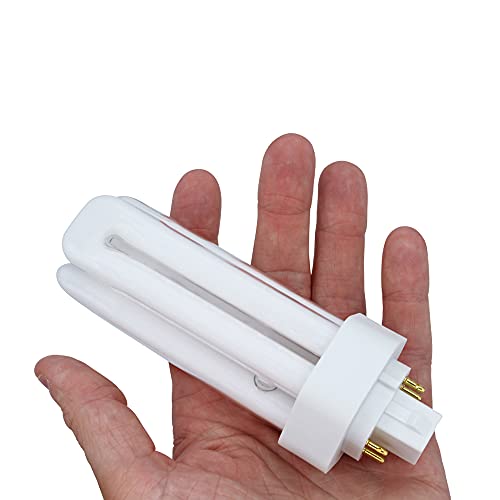 Technical Precision 32W Bulb Triple Tube Compact Fluorescent Light Bulb Replacement For Panasonic Fht32E35 Light Bulb T4 4 Pin Cfl Bulb With Gx24Q-3 Base - 3500K Neutral White - 2400 Lumens #TOP4