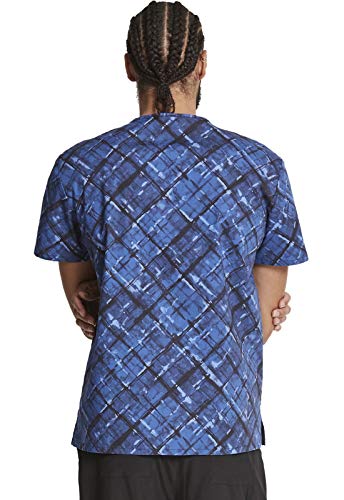 Image of Dickies EDS Signature Scrubs for Women and Scrubs for Men, Unisex One Pocket V-Neck Top in Soft Brushed Poplin 83706