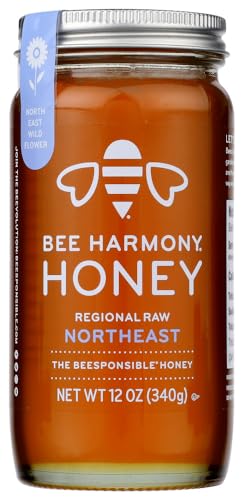 Miel BEE HARMONY cruda Pack 6 x 12 OZ miniatura 1