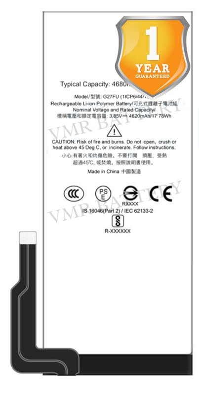 Image of Original G27FU Battery Compatible for Google Pixel 5a 5G - (4680mAh) - 1 Year Warranty