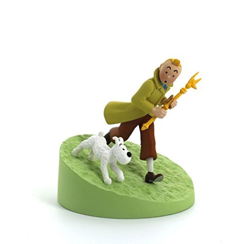 Moulinsart Tintin Bust with The Sceptre Box Scene
