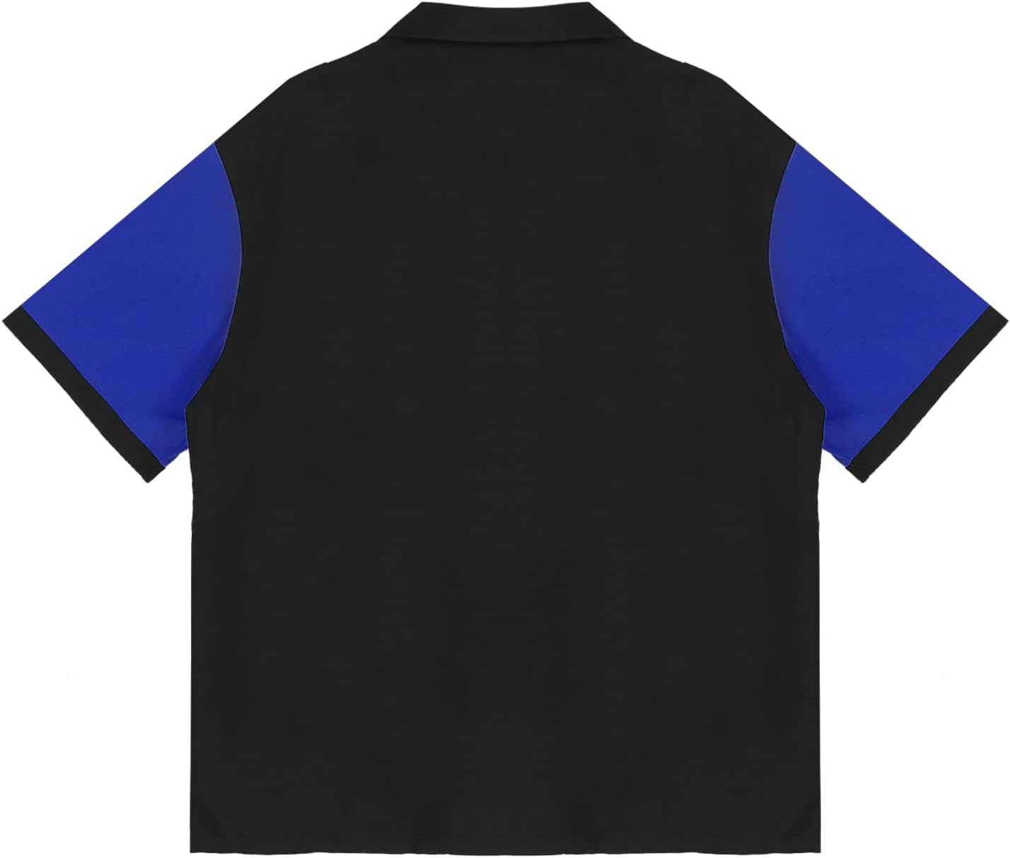 iiniim Mens Button Down Bowling Shirt, Cuban Style Retro Short Sleeve Camp Shirt with Pocket