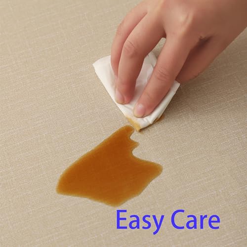 Walrus NO.1 Heavy Duty Vinyl Tablecloth Waterproof Oil-Proof Pvc Table Cloth Stain-Resistant Wipeable Rectangle Or Square Table Cover thumb #5
