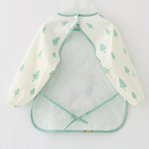 Happy Cherry bavaglini impermeabili a Manica Lunga...