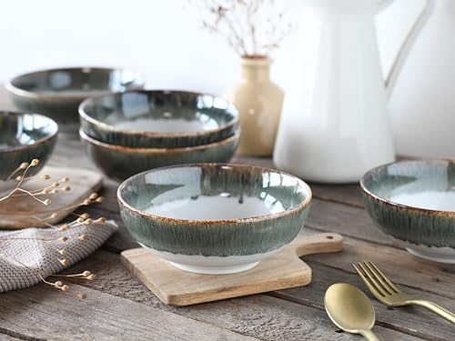 Ensemble de bols à smoothie en grès unique pour vos brunchs chics CreaTable - 5