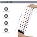 XTPSHN Rainbow Polka Dot Crew Socks 16 Inch Cozy Breathable Sock Fit Fun Fashion Sockings for Women Men