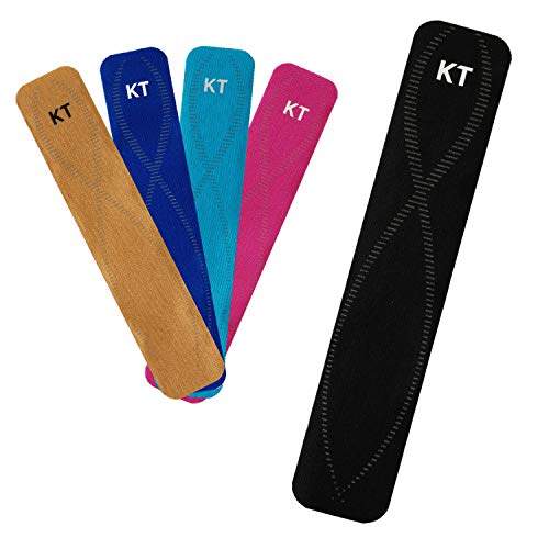 KT TAPE KTP780 Kinesiology Taping Tape KT TAPE PRO Pouch Type Pack of 5 Jet Black