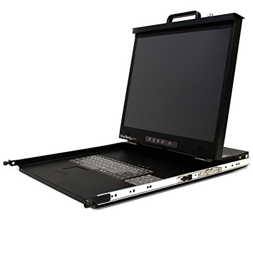 StarTech.com 1U 20 - Inch High Resolution Folding Rackmount LCD Console for 19 Inch Rack (RACKCONS2001)