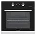 Corberó CCHV1065HYMFD Horno Multifunción Hidrólisis, Dime. 59,5 x 59,5 x 57,5, Capacidad 69L, 10 Funciones, Display Digital, Cristal Negro Perfil Inox, Parrilla Cromada, Eficiencia Energética A