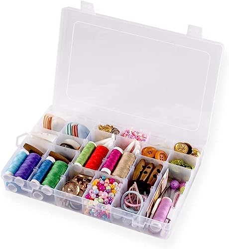 LEAWALL 36 Grid Jewellery Organiser Box - Image 8