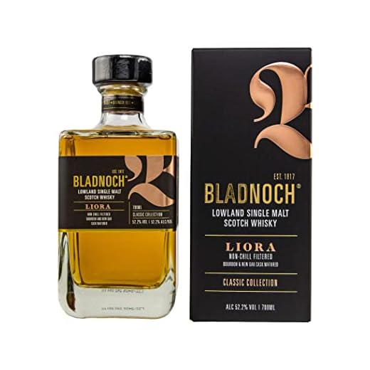 Bladnoch LIORA Lowland Single Malt Scotch Whisky 52,2% Vol. 0,7l in Geschenkbox