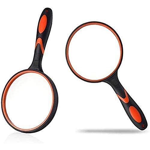 Magnifying Glass 10X Handheld Magnifier For Reading Maps Books Newspaper For Kids Seniors And The Old For Classroom Science Insect And Hobby Observation #TOP3