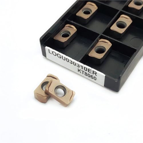 10 piezas de placas de carburo para torno LOGU030310ER KT8030 miniatura 3