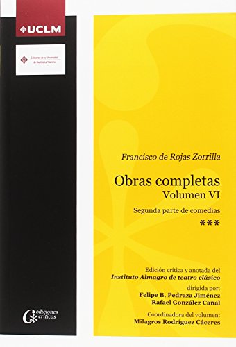 Portada de Obras Completas V. VI Francisco de Rojas Zorrilla