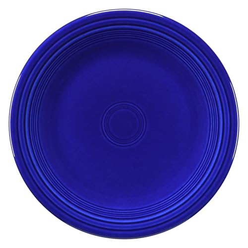 Fiesta® Classic Rim 10.5” Dinner Plate – Durable Ceramic, Lead-Safe, Dishwasher/Microwave/Oven Safe – Made in USA - Twilight