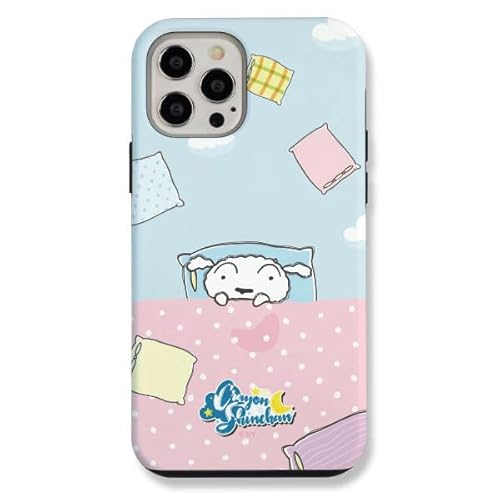 iPhone13 Pro p N񂿂 op[^ 2d\ n[h P[X y{甭z CrayonShinchan Sweet Dream S1 Armor Case ACtH 13 v Ή TPU + PC LN^[ J
