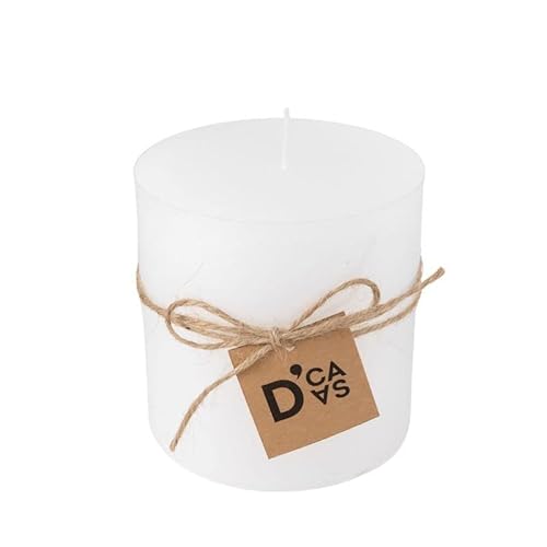 Rocking Gifts Vela decorativa cilíndrica ancha de 10 cm, perfecta para añadir elegancia y ambiente a cualquier habitación Cover