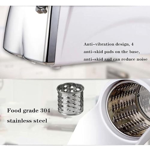 Rallador eléctrico rotatorio para queso y vegetales miniatura 4