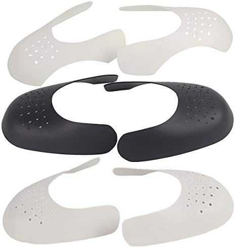 3 Pair Shoe Crease Protector, Crease Protectors for the air force, Toe Box Crease Preventers, sneaker shields, Soft Material, for Men's 7-12 / Women's 5-8