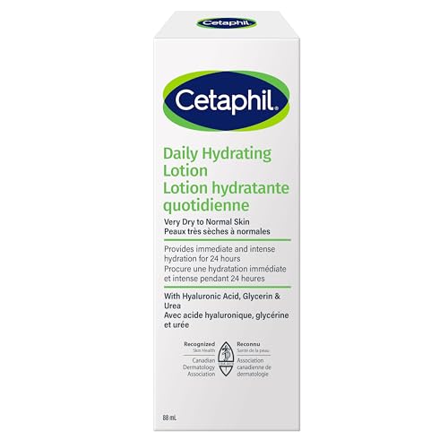 Cetaphil Daily Hydrating Lotion with Hyaluronic Acid - 24Hr Hydration - Fragrance-Free, Paraben-Free - For Dry and Sensitive Skin, 88ml - Image 3