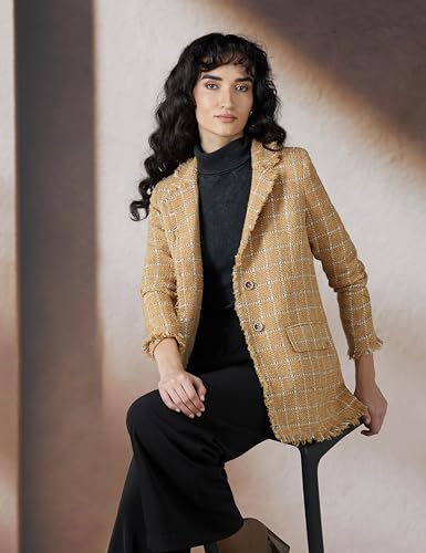 Image of Van Heusen Women's Regular Fit Casual A-line Coat, polyester blend
