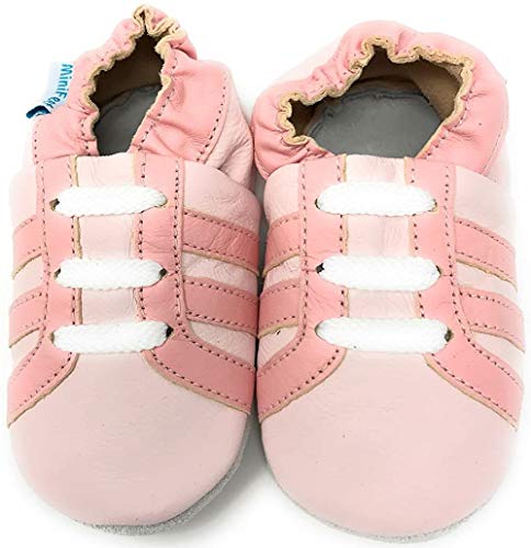 MiniFeet Premio Scarpe di Bambino di Cuoio Molli