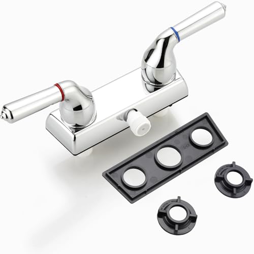 image for LavishStream RV Shower Faucet, 4 inch Rv Shower Valve Diverter with Du