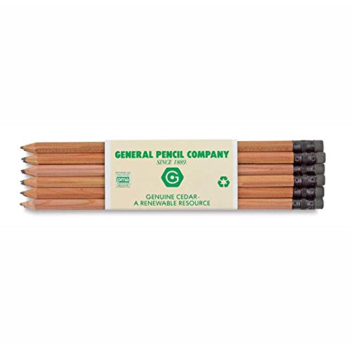General's Cedar Pointe Extra Soft #1 Pencils 12/Pkg