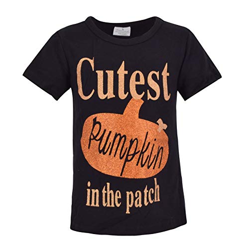 Unique Baby 2 Piece Girls Printed Leggings Outfit with Short Sleeve Shirt Kid and Toddler Clothes Set4