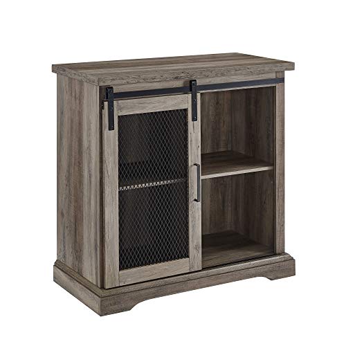 image for Walker Edison Industrial Farmhouse Buffet Entryway Bar Kitchen Dining 