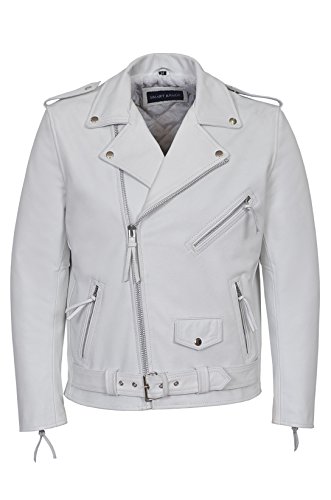 Blouson blanc homme grande taille XXXL veste Smart Range