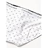 Calvin-Klein-Womens-Carousel-Logo-Cotton-Bikini-Panty Calvin Klein Women's Carousel Logo Cotton Stretch Bikini Panties, 3 Pack, Black Shoreline Ck, Large