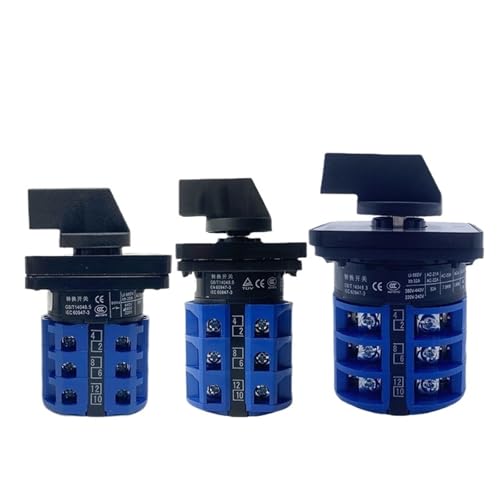 Conmutador de leva con tres niveles selector de 3 posiciones y 25A 2