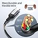 USB C Headphone for Samsung S25 S24 S23 Ultra FE S22 A16 A55 A54 Wired Earbuds Magnetic in-Ear Type C Earphone with Microphone Volume Control Stereo Noise Canceling for iPhone 16 Pro Max Pixel 9 8a