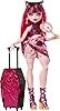 Monster High Skulltimate Secrets Draculaura Doll and Accessories Set, Destination: Gore-geous Oasis with Suitcase and 19+ Surprises Like Clothes #1