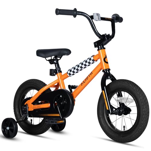 vollsch 12 Inch BMX Style Kids Bike Toddlers Bicycle with Training Wheels for 2-8 Years Old Boys...