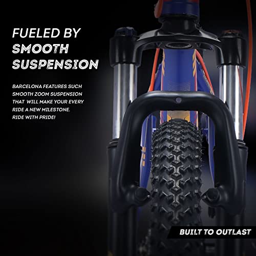 Image of NINETY ONE E Cycle Series (Barcelona - Blue Red, 27.5T - 21 Speed)