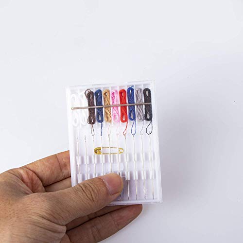 image for SoFire 2 Box Pre Threaded Needle Kit Clothing Repairing Kit