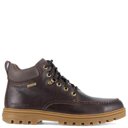 Rockport Works Weather or Not Work Alloy Toe Men's Oxford, 8 2E US, Brown by Rockport - Used condition - Image 2