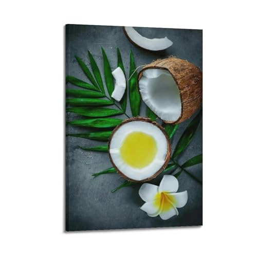 Poster mural artistique moderne coco 50x75 cm pour salon zen