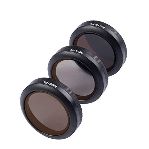 Gerald Lens Nd Filters 3-Pack (Nd4/Pl,Nd8/Pl, Nd16/Pl) For Dji Mavic 2 Zoom Latest Release Accessories