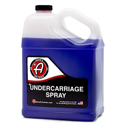 Adam's SiO2 Infused Invisible Undercarriage Spray 2.0 Gallon - Silica Infused Quick and Easy to Use - Turn Your Wheel Wells Invisible - Leaves a Black Satin Finish