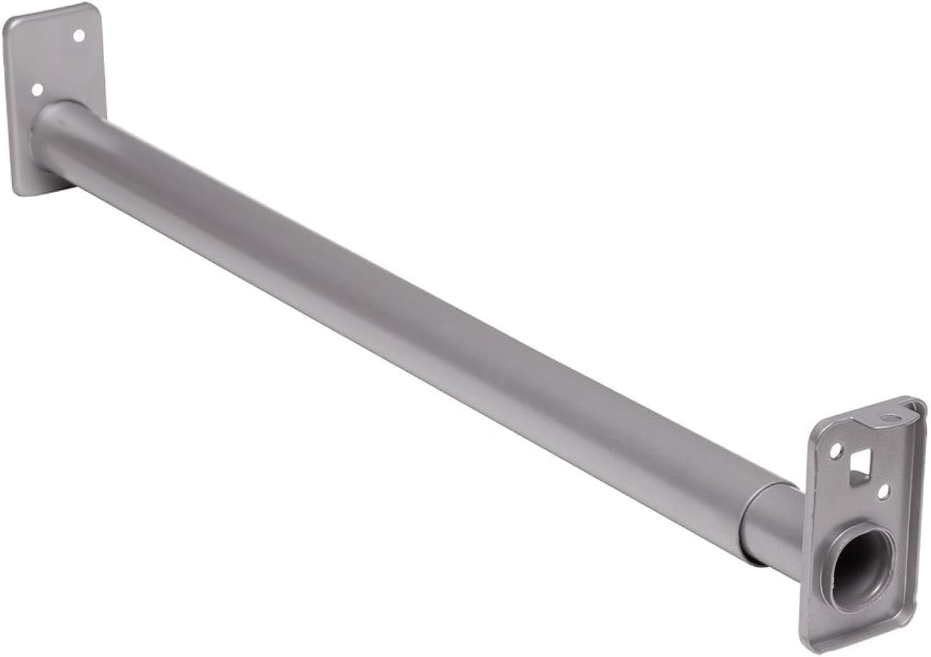 Knape &amp; Vogt Closet Pro HD RP0022-18/30 Adjustable Closet Rod, Platinum, 18-30 inch (Pack of 10)