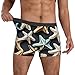 yyunbmr - Men's Funny Boxer Briefs 3D Cut Out Fashion Shorts Starfish Black S