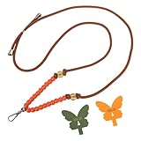 [ANNA SUI] [アナスイ] スマホショルダー ストラップ レディース ASスリング 316731 蝶 ビーズ スマホアクセサリー 斜め掛け 【50】ブラウン