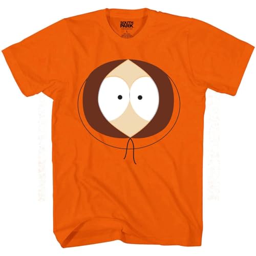 Changes South Park Kenny Face Costume T-Shirt (Large) Orange