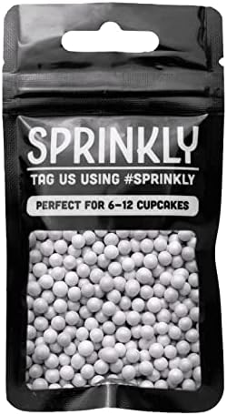 SPRINKLY - Polished Chocolate Balls (Small/6mm) - Black - 1kg