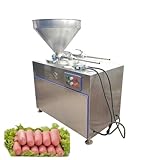 Industrial Vertical Sausage Stuffer, Hydraulic Sausage Filling Machine, Stainless Steel Sausage Maker with Stuffing Tubes, High-Pressure, for Large Sausage Factory, Meat Plant