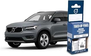 Touch Up Paint Pen, Includes Base Coat and Clear Coat, 2 x 9 ml (0.3 fl oz), OEM Factory Original (728 Thunder Grey Metallic)